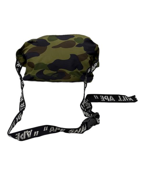 A BATHING APE（ア ベイシング エイプ）A BATHING APE (ア ベイシング エイプ) ナイロンパーカー オレンジ×ブルー サイズ:SIZE XLの古着・服飾アイテム