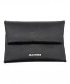 JIL SANDERジルサンダー）の古着「レザーコインケース」｜ブラック
