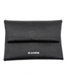 JIL SANDER（ジルサンダー）の古着「レザーコインケース」｜ブラック