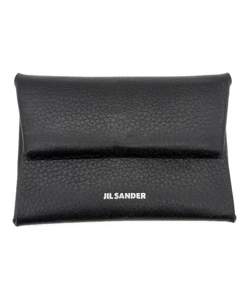 JIL SANDER（ジルサンダー）JIL SANDER (ジルサンダー) レザーコインケース ブラックの古着・服飾アイテム