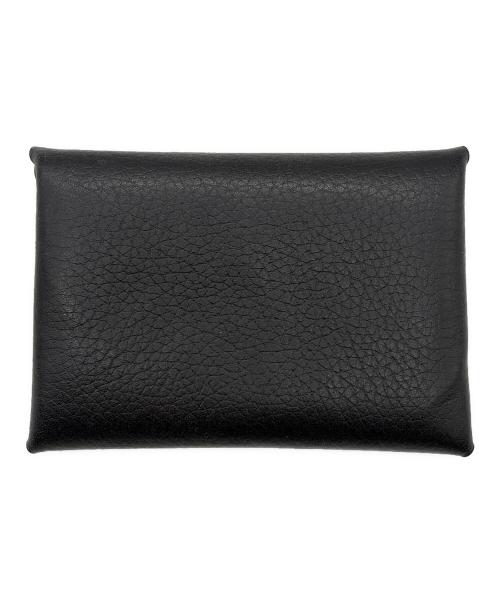 JIL SANDER（ジルサンダー）JIL SANDER (ジルサンダー) レザーコインケース ブラックの古着・服飾アイテム