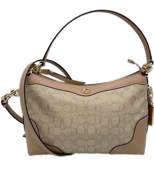 COACH（コーチ）COACH (コーチ) 2WAYバッグ ベージュの古着・服飾アイテム