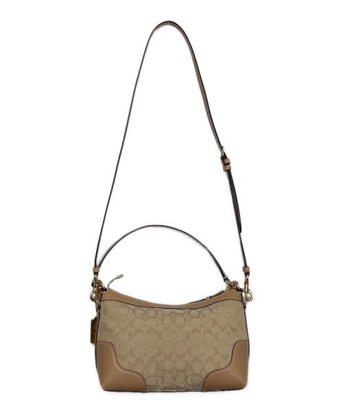 COACH（コーチ）COACH (コーチ) 2WAYバッグ ベージュの古着・服飾アイテム