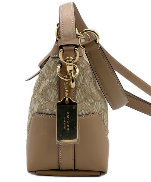 COACH（コーチ）COACH (コーチ) 2WAYバッグ ベージュの古着・服飾アイテム
