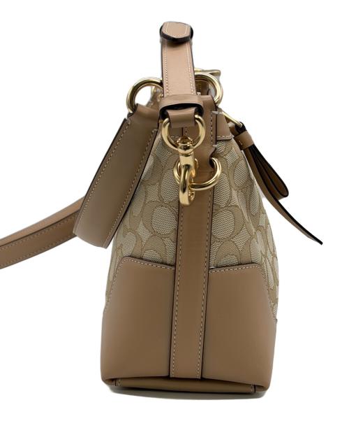 COACH（コーチ）COACH (コーチ) 2WAYバッグ ベージュの古着・服飾アイテム