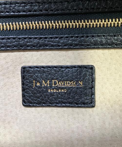 J&M DAVIDSON（ジェイ＆エム デヴィッドソン）J&M DAVIDSON (ジェイ＆エム デヴィッドソン) ハンドバッグ ブラックの古着・服飾アイテム