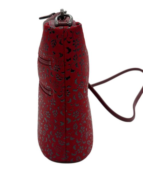 印傳屋（インデンヤ）印傳屋 (インデンヤ) ショルダーバッグ レッドの古着・服飾アイテム