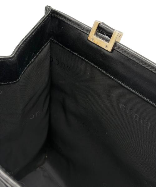 GUCCI（グッチ）GUCCI (グッチ) トートバッグ ブラックの古着・服飾アイテム