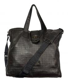 EMPORIO ARMANI（エンポリオ アルマーニ）の古着「トートバッグ」｜ブラック