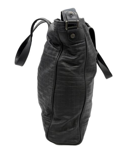 EMPORIO ARMANI（エンポリオ アルマーニ）EMPORIO ARMANI (エンポリオ アルマーニ) トートバッグ ブラックの古着・服飾アイテム