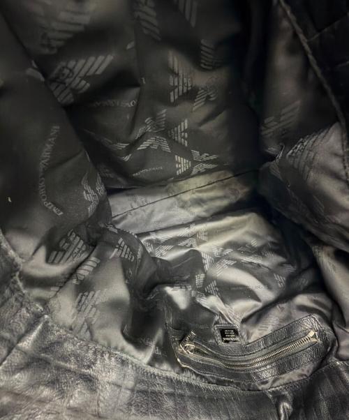 EMPORIO ARMANI（エンポリオ アルマーニ）EMPORIO ARMANI (エンポリオ アルマーニ) トートバッグ ブラックの古着・服飾アイテム