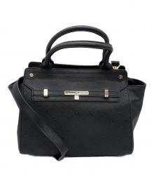 Pinky & Dianne（ピンキーアンドダイアン）の古着「2WAYショルダーバッグ」｜ブラック