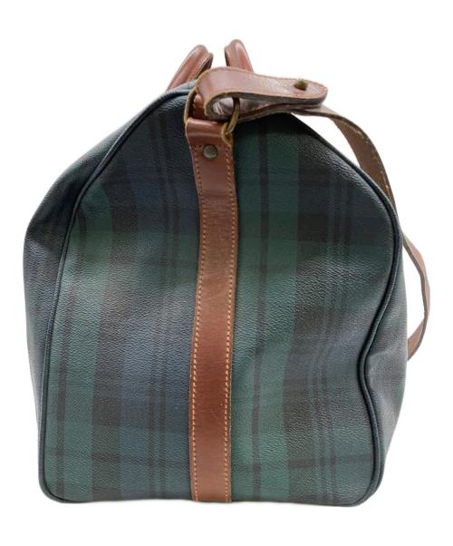 POLO RALPH LAUREN（ポロ・ラルフローレン）POLO RALPH LAUREN (ポロ・ラルフローレン) ボストンバッグ ネイビー×グリーンの古着・服飾アイテム