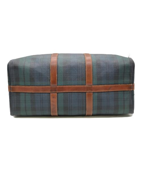 POLO RALPH LAUREN（ポロ・ラルフローレン）POLO RALPH LAUREN (ポロ・ラルフローレン) ボストンバッグ ネイビー×グリーンの古着・服飾アイテム