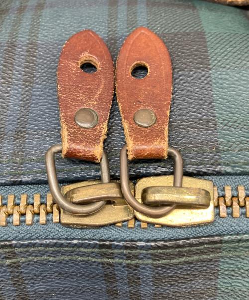 POLO RALPH LAUREN（ポロ・ラルフローレン）POLO RALPH LAUREN (ポロ・ラルフローレン) ボストンバッグ ネイビー×グリーンの古着・服飾アイテム