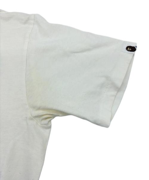A BATHING APE（ア ベイシング エイプ）A BATHING APE (ア ベイシング エイプ) 半袖シャツ ホワイト サイズ:SIZE Sの古着・服飾アイテム