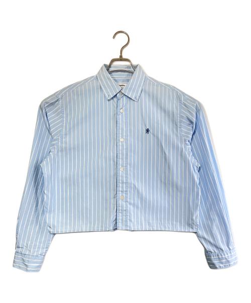 Gymphlex（ジムフレックス）Gymphlex (ジムフレックス) ジムフレックス ショートボタンダウンシャツ スカイブルー サイズ:SIZE 12の古着・服飾アイテム