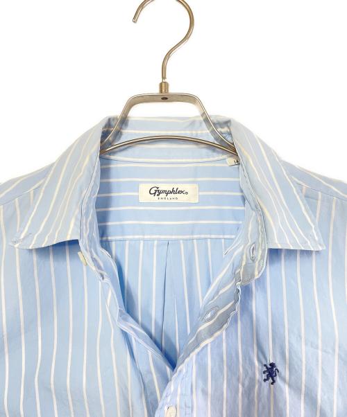 Gymphlex（ジムフレックス）Gymphlex (ジムフレックス) ジムフレックス ショートボタンダウンシャツ スカイブルー サイズ:SIZE 12の古着・服飾アイテム