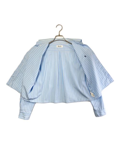 Gymphlex（ジムフレックス）Gymphlex (ジムフレックス) ジムフレックス ショートボタンダウンシャツ スカイブルー サイズ:SIZE 12の古着・服飾アイテム