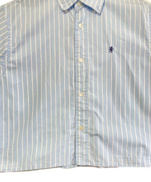 Gymphlex（ジムフレックス）Gymphlex (ジムフレックス) ジムフレックス ショートボタンダウンシャツ スカイブルー サイズ:SIZE 12の古着・服飾アイテム