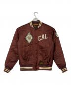 CALEEキャリー）の古着「スタジャン」｜ブラウン