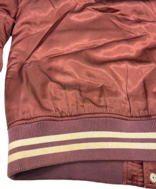 CALEE（キャリー）CALEE (キャリー) スタジャン ブラウン サイズ:SIZE Mの古着・服飾アイテム