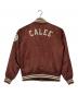 CALEE (キャリー) スタジャン ブラウン サイズ:SIZE M：9000円