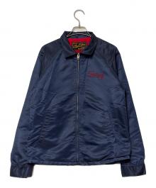CALEE（キャリー）の古着「ナイロンジャケット」｜ネイビー