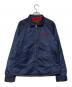 CALEE（キャリー）の古着「ナイロンジャケット」｜ネイビー