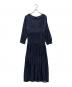 HER LIP TO (ハーリップトゥ) 長袖ワンピース インディゴ サイズ:SIZE M：13000円