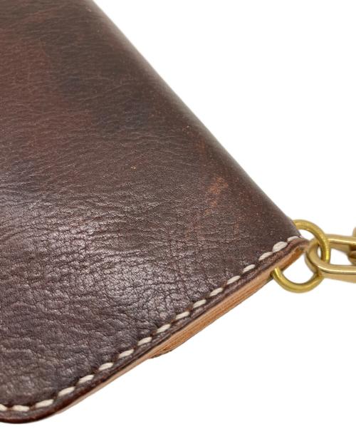 その他ブランド（ソノタブランド）その他ブランド (ソノタブランド) トラッカーウォレット ブラウンの古着・服飾アイテム