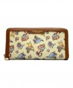 Samantha Thavasa PETIT CHOICE×DISNEYサマンサタバサプチチョイス×ディズニー）の古着「長財布」｜ブラウン