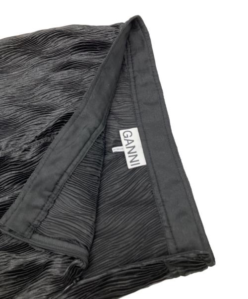 GANNI（ガニー）GANNI (ガニー) プリーツパンツ ブラック サイズ:Sの古着・服飾アイテム