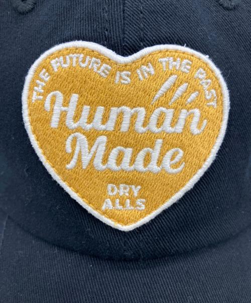 HUMAN MADE（ヒューマンメイド）HUMAN MADE (ヒューマンメイド) 6PANEL TWILL CAP ブラックの古着・服飾アイテム