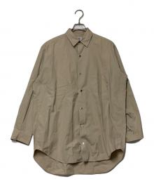 L.Q. Y'S for men（エルキューワイズフォーメン）の古着「長袖シャツ」｜ブラウン