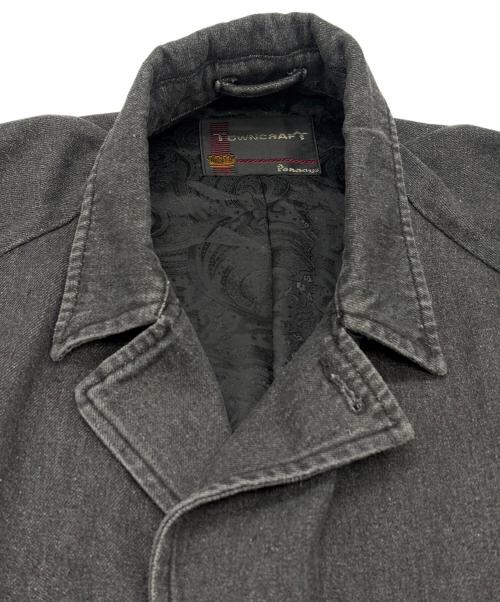PENNEYS（ペニーズ）PENNEYS (ペニーズ) TOWN CRAFT (タウンクラフト) デニムコート ブラック サイズ:SIZE Mの古着・服飾アイテム