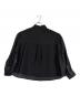 FORK&SPOON (フォーク＆スプーン) 長袖シャツ/ボクシーシアーシャツ ブラック サイズ:SIZE S：4000円