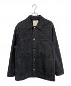 ZARA×STUDIO NICHOLSONザラ×スタジオ ニコルソン）の古着「デニムジャケット」｜ブラック