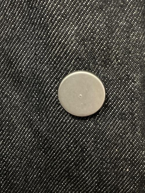 ZARA（ザラ）ZARA (ザラ) STUDIO NICHOLSON (スタジオ ニコルソン) デニムジャケット ブラック サイズ:EUR　S 未使用品の古着・服飾アイテム