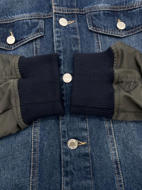 BLUETO（ブルート）BLUETO (ブルート) Gジャンドッキングブルゾン インディゴ サイズ:Fの古着・服飾アイテム