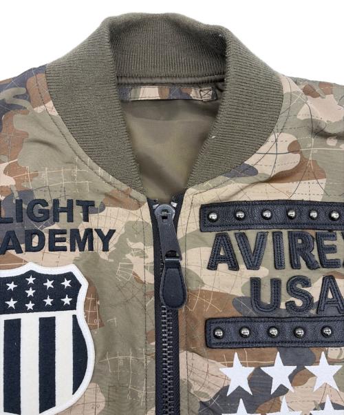 AVIREX（アヴィレックス）AVIREX (アヴィレックス) フライトジャケット オリーブ サイズ:SIZE Mの古着・服飾アイテム