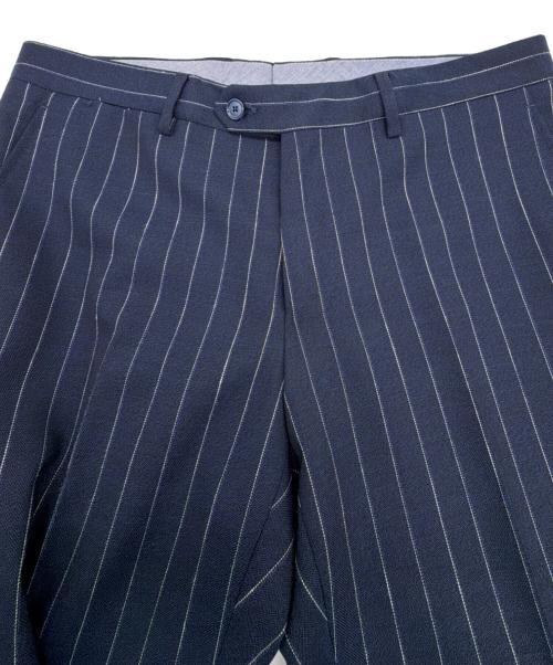 TAGLIATORE（タリアトーレ）TAGLIATORE (タリアトーレ) セットアップスーツ ネイビー×ホワイト サイズ:SIZE 46（M）の古着・服飾アイテム
