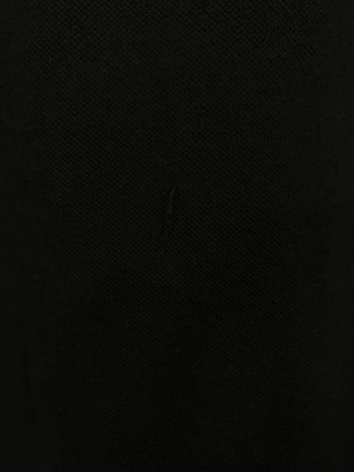 PLAY COMME des GARCONS（プレイコムデギャルソン）PLAY COMME des GARCONS (プレイコムデギャルソン) ポロシャツ ブラック サイズ:XXLの古着・服飾アイテム