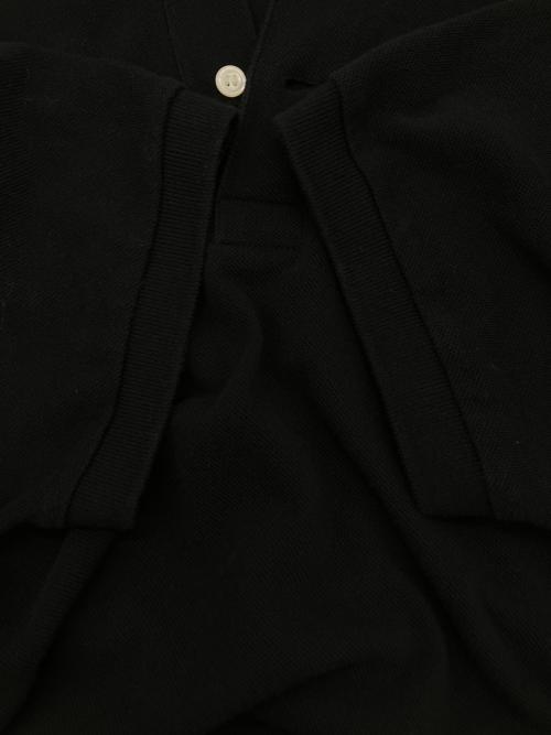 PLAY COMME des GARCONS（プレイコムデギャルソン）PLAY COMME des GARCONS (プレイコムデギャルソン) ポロシャツ ブラック サイズ:XXLの古着・服飾アイテム