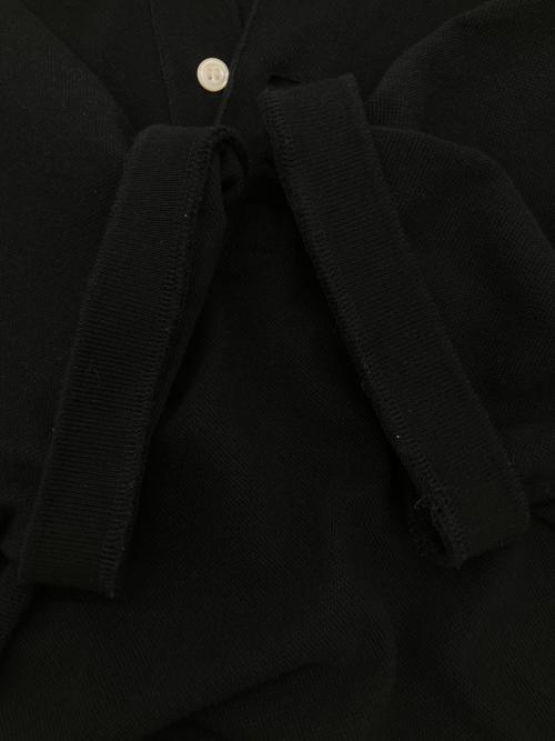 PLAY COMME des GARCONS（プレイコムデギャルソン）PLAY COMME des GARCONS (プレイコムデギャルソン) ポロシャツ ブラック サイズ:XXLの古着・服飾アイテム