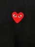 中古・古着 PLAY COMME des GARCONS (プレイコムデギャルソン) ポロシャツ ブラック サイズ:XXL：7000円