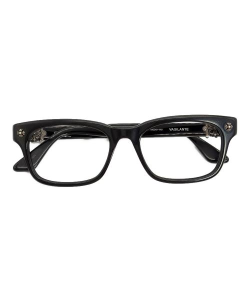 CHROME HEARTS（クロムハーツ）CHROME HEARTS (クロムハーツ) 眼鏡ﾌﾚｰﾑ ブラックの古着・服飾アイテム