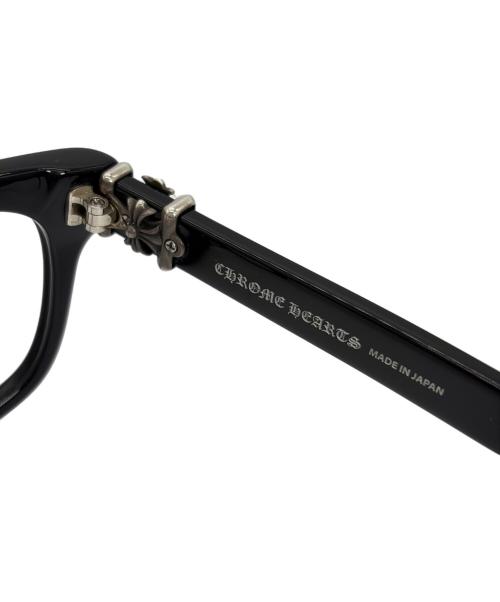 CHROME HEARTS（クロムハーツ）CHROME HEARTS (クロムハーツ) 眼鏡ﾌﾚｰﾑ ブラックの古着・服飾アイテム