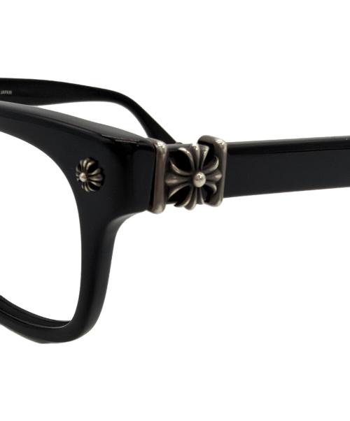 CHROME HEARTS（クロムハーツ）CHROME HEARTS (クロムハーツ) 眼鏡ﾌﾚｰﾑ ブラックの古着・服飾アイテム