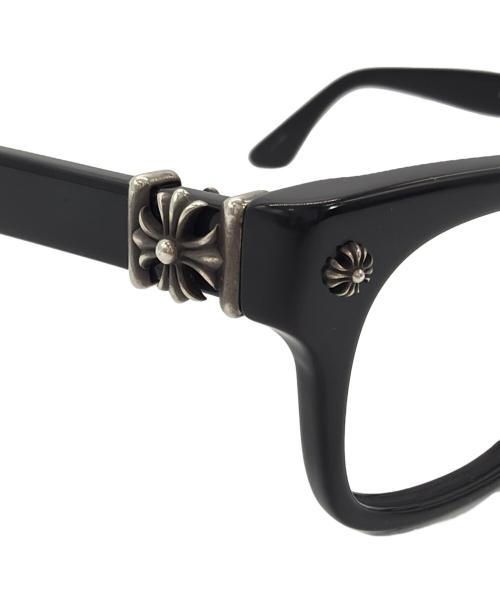 CHROME HEARTS（クロムハーツ）CHROME HEARTS (クロムハーツ) 眼鏡ﾌﾚｰﾑ ブラックの古着・服飾アイテム